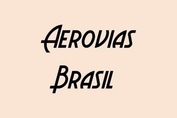 Aerovias Brasil: A Clean Typeface for Bold Campaigns