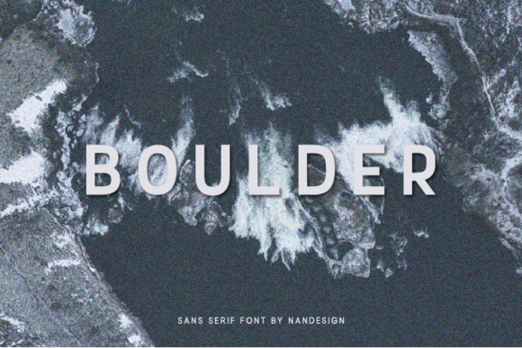 Boulder: A Modern Sans Serif Font for Web Design