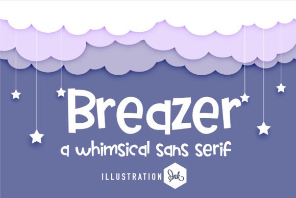Breazer: The Playful Sans Serif Font for Handmade Brands