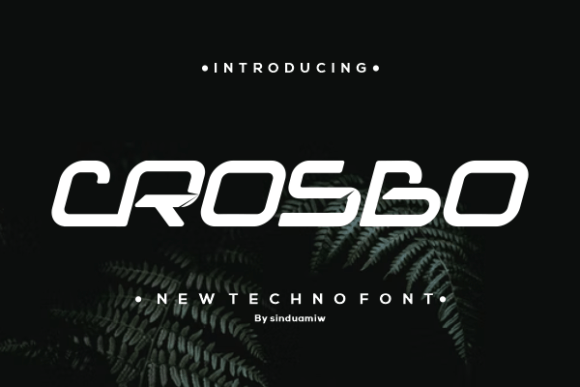 Crosbo: The Bold Sans Serif Font for Strong Brand Identity