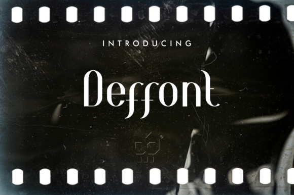 Deffont: A Clean Sans Serif Font for Modern Branding