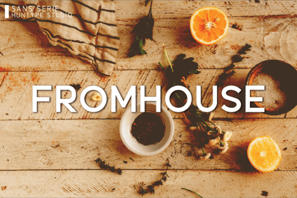 Elevate Your Web Design with the Fromhouse Typeface