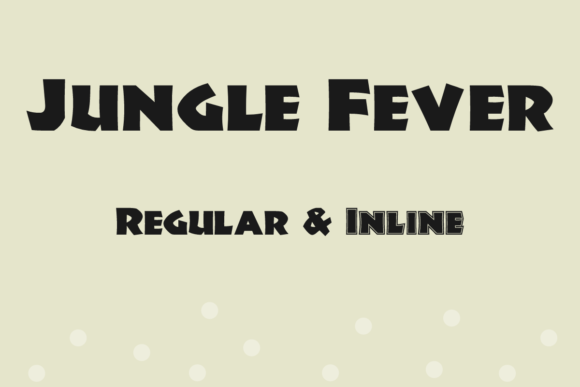 Jungle Fever: A Clean Typeface for Editorial Design