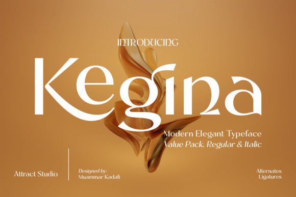 Kegina Font Review: Elevating Small Business Branding