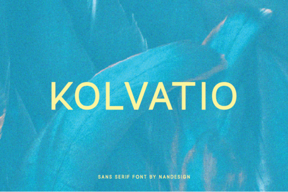 Kolvatio: A Clean Sans Serif Font for Modern Web Design