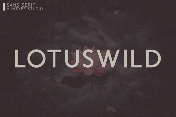 Lotuswild: The Versatile Sans Serif Font for Crafters
