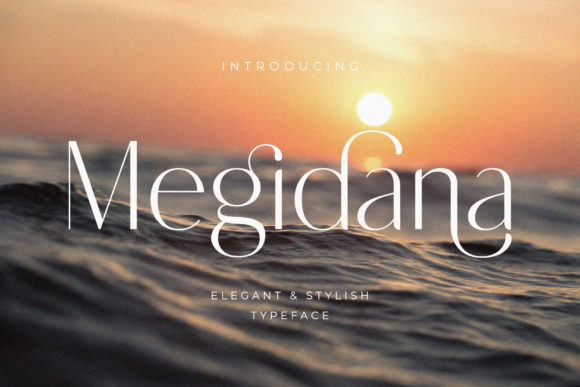 Megidana: The Sleek Sans Serif Font That Elevates Your Brand