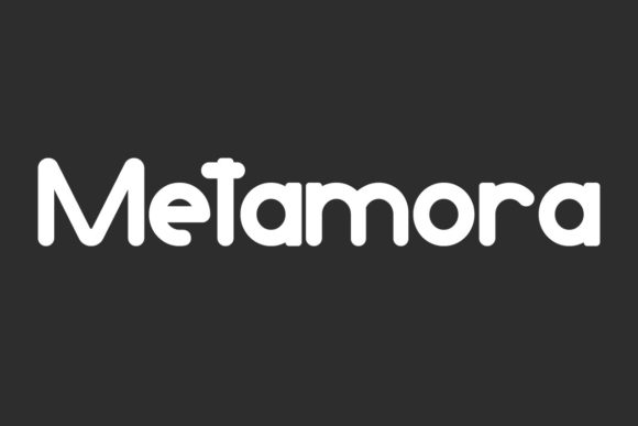 Metamora: A Fun Sans Serif Font for Bold Branding