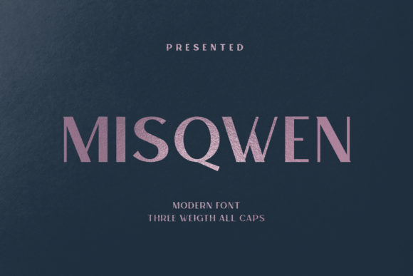 Misqwen: A Versatile Sans Serif Font for Modern Web Design