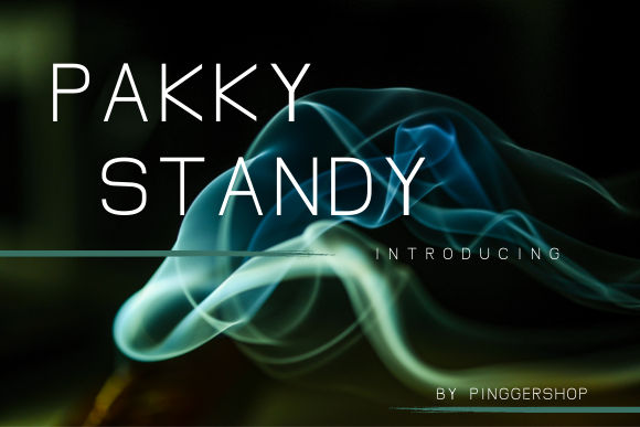 Pakky Standy: A Clean Typeface for Modern Brands