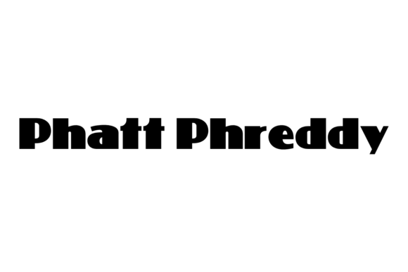 Phatt Phreddy: A Bold Typeface for Crafters and Sellers