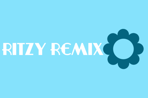 Ritzy Remix: A Playful Sans Serif Font for Small Business Branding