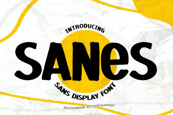 Sanes: The Authentic Sans Serif Font for Handmade Brands