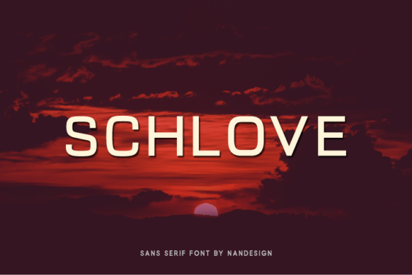 Schlove: The Bold Sans Serif Font for Clear Campaigns