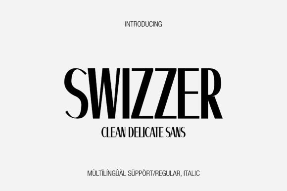 Swizzer Font Review: A Minimalist Typeface for Bold Campaigns