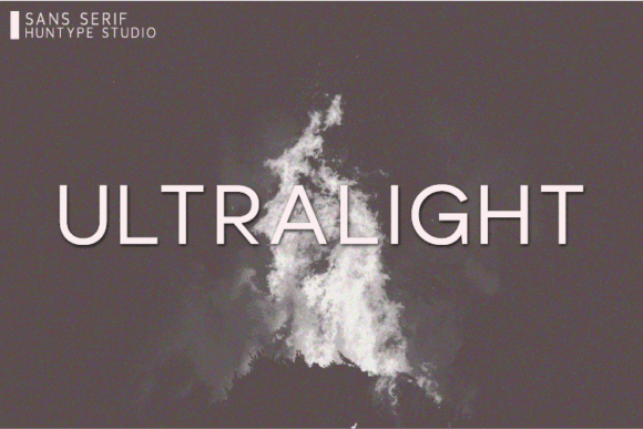Ultralight: A Modern Sans Serif Font for Digital Campaigns