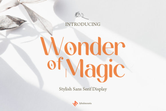 Wonder of Magic: A Clean Sans Serif Font for Campaigns