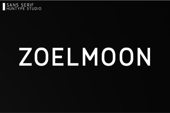 Zoelmoon: A Clean Sans Serif Font for Strong Branding